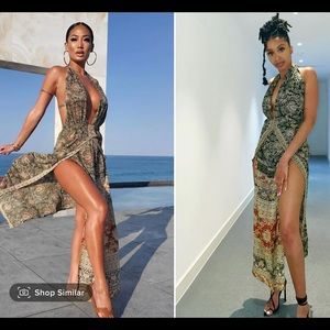 Fashion Nova maxi dress